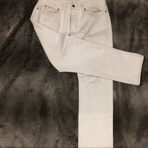 J-crew white jean pants